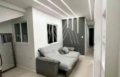 Cobertura com 2 dormitórios à venda, 105 m² por r$ 636.000,00 - jardim bela vista - santo andré/sp
