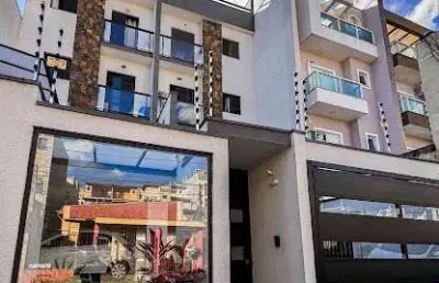 Cobertura com 2 dormitórios à venda, 96 m² por r$ 490.000,00 - vila camilópolis - santo andré/sp