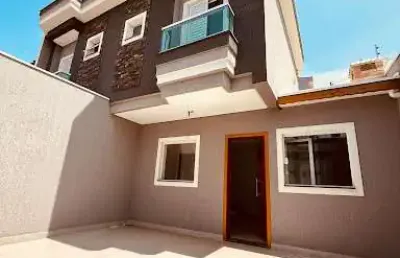 Sobrado à venda, 60 m² por r$ 429.000,00 - jardim das maravilhas - santo andré/sp