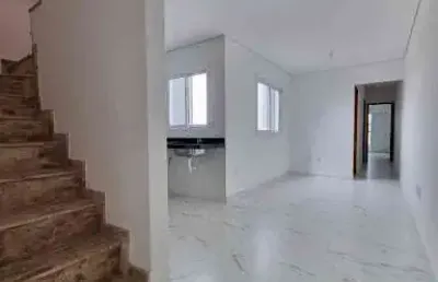 Cobertura com 2 dormitórios à venda, 106 m² por r$ 495.000,00 - parque das nações - santo andré/sp