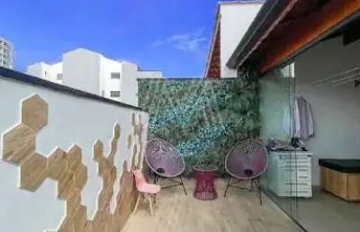 Cobertura com 2 dormitórios à venda, 104 m² por r$ 499.000,00 - parque novo oratório - santo andré/sp