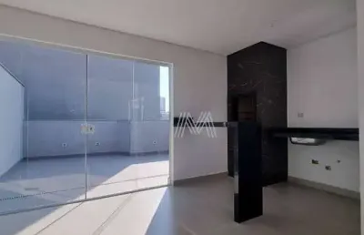 Cobertura com 2 dormitórios à venda, 117 m² por r$ 750.000,00 - santa maria - santo andré/sp