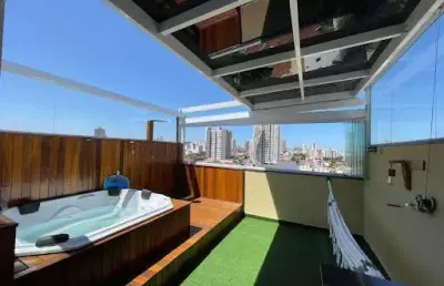 Cobertura com 2 dormitórios à venda, 86 m² por r$ 789.000,00 - bairro santa maria - santo andré/sp