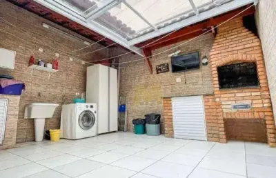 Sobrado com 3 dormitórios à venda, 153 m² por r$ 690.000,00 - vila floresta - santo andré/sp