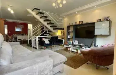 Sobrado à venda, 225 m² por r$ 900.000,00 - parque das nações - santo andré/sp