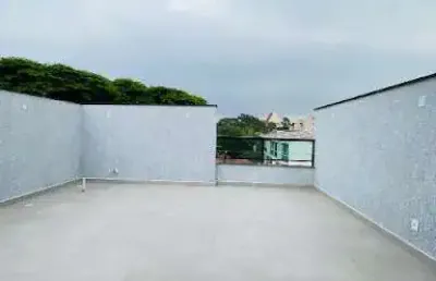 Cobertura com 2 dormitórios à venda, 120 m² por r$ 650.000,00 - vila pires - santo andré/sp
