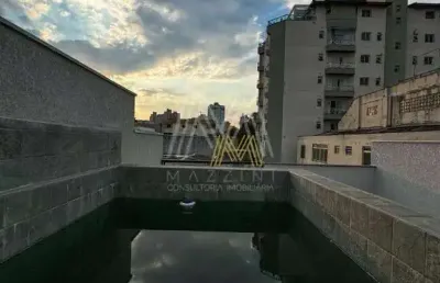 Cobertura com 3 dormitórios à venda, 140 m² por r$ 899.000,00 - jardim bela vista - santo andré/sp