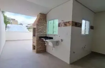 Cobertura com 2 dormitórios à venda, 90 m² por r$ 450.000,00 - vila curuçá - santo andré/sp