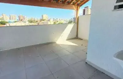 Cobertura com 2 dormitórios à venda, 90 m² por r$ 465.000,00 - vila pires - santo andré/sp
