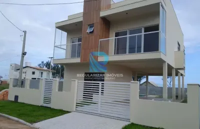 Casa à venda no bairro porto do sol/balneário tapera - passo de torres/sc