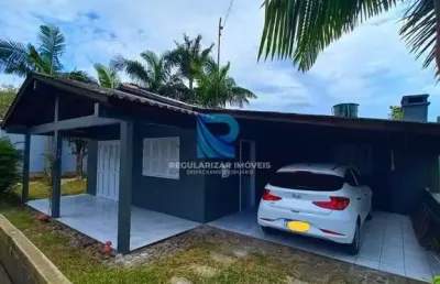 Casa de 3 quartos, semi-mobiliada e pronta para morar ou veranear em rosa do mar
