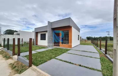 Casa 2 dormitórios pronta para morar, bairro jardim américa passo de torres