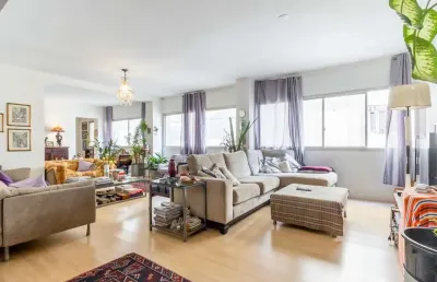 Apartamento tipo para venda em pinheiros com 4 quartos, sendo 2 suítes, 224m²