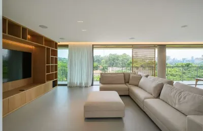 Apartamento tipo para venda em cidade jardim com 3 quartos, sendo 3 suítes, 252m²