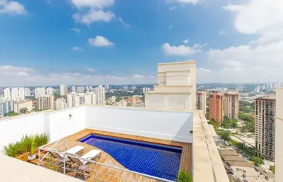 Cobertura para venda em alto da boa vista com 4 quartos, sendo 3 suítes, 311m²