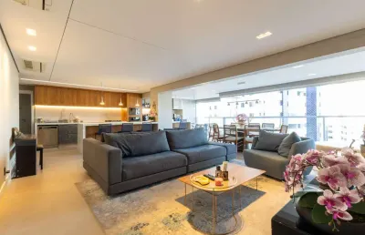 Apartamento tipo para venda em chácara santo antônio com 4 quartos, sendo 3 suítes, 189m²