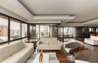 Apartamento tipo para venda em paraíso do morumbi com 4 quartos, sendo 4 suítes, 285m²