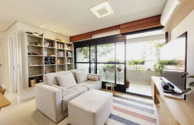 Apartamento tipo para venda em pinheiros com 2 quartos, sendo 2 suítes, 69m²