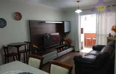 Apartamento ppara venda com 03 dormitórios sendo 01 suite e varanda gourmet - 02 vagas de garagem