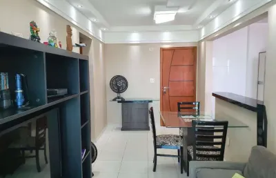 Apartamento na praia grande com sacada gourmet e localização excelente