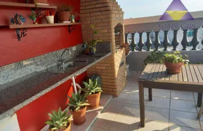 Cobertura duplex aconchegante , com 3 dormitórios , suite e churrasqueira