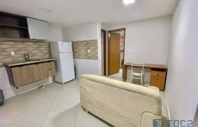 Apartamento com 1 dormitório para alugar por r$ 950,00/mês - santos anjos - juiz de fora/mg