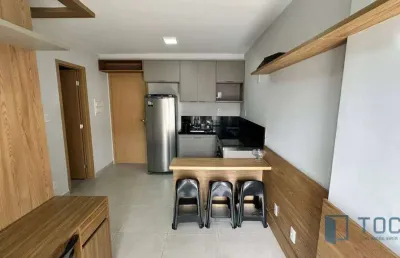 Apartamento com 1 dormitório para alugar, 39 m² por r$ 2.388,41/mês - centro - juiz de fora/mg