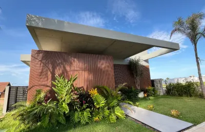 Casa moderna - 3 suítes em condomínio fechado - cotovelo