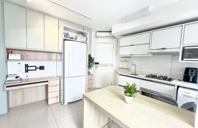 Apartamento 2 dormitórios com suíte - coqueiros - florianópolis