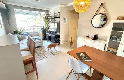 Apartamento a venda em coqueiros, florianópolis com vista livre