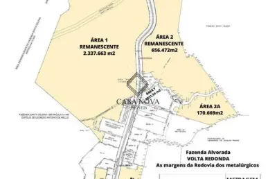 Terreno comercial à venda no casa de pedra, volta redonda  por r$ 125