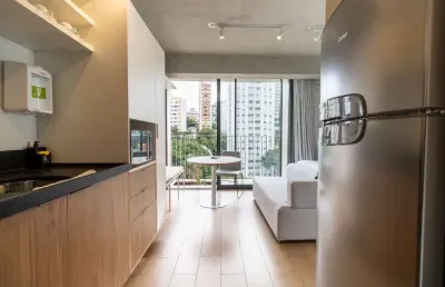 Apartamento com 1 quarto à venda no jardim das bandeiras, são paulo , 27 m2 por r$ 528.770