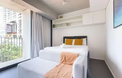 Apartamento com 1 quarto à venda no jardim das bandeiras, são paulo , 27 m2 por r$ 529.910