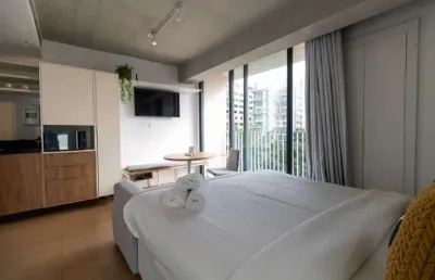 Kitnet / stúdio à venda no jardim das bandeiras, são paulo , 27 m2 por r$ 528.770
