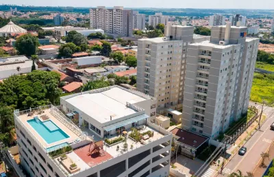 Imóvel semimobiliado para aluguel com 48 metros quadrados com 2 quartos