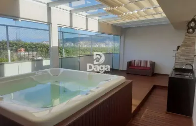 Apartamento cobertura linear em itacorubi, florianópolis/sc