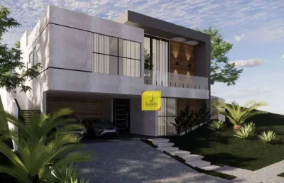 Casa com 3 suítes e área de lazer no condomínio alphaville