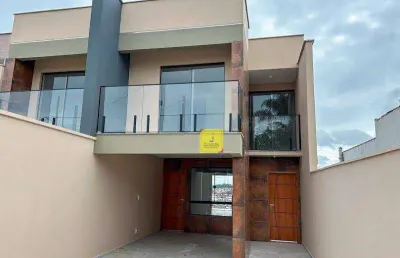 Casa com 3 quartos (suíte), 2 vagas e quintal no são pedro