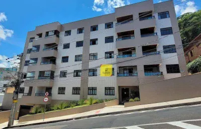 Aptos com 2 quartos, garagem e elevador no santa helena