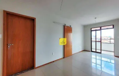 Apto com 2 quartos (suíte), varanda, garagem e elevador no santa helena