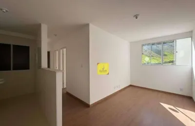 Apartamento com 2 dormitórios à venda, 44 m² por r$ 175.000 - aeroporto - juiz de fora/mg