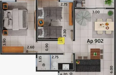 Cobertura com 2 dormitórios à venda, 96 m² por r$ 329.900,00 - bom jardim - juiz de fora/mg