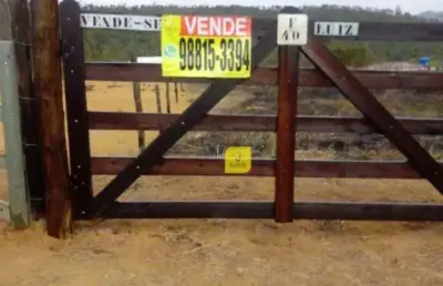 Granja rural, toda plana, sem benfeitorias (só terreno) com 1.080m², pronto para construir. - no recanto da cachoeira, estrada de humaitá.