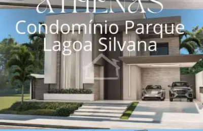 Casa alto padrão no condomínio parque lagoa silvana