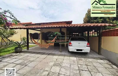 Casa com 2 quartos à venda na rua cento e vinte e um, cordeirinho (ponta negra), maricá, 156 m2 por r$ 580.000