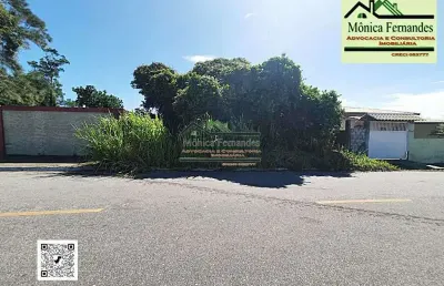 Terreno à venda na rua coronel orlando gomes loques, jardim interlagos (ponta negra), maricá, 360 m2 por r$ 130.000