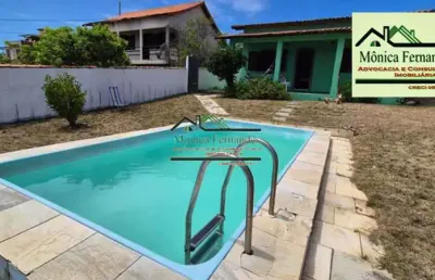 Casa com 2 quartos à venda na estrada beira lagoa, guaratiba (ponta negra), maricá, 113 m2 por r$ 570.000