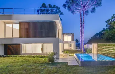 Excelente casa com 4 suítes em condomínio fechado - campo comprido