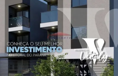 Apartamento com 2 quartos à venda na rua durval ferreira romualdo, 338, caiobá, matinhos, 57 m2 por r$ 407.592