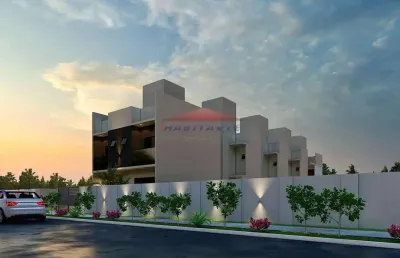 Sobrados residenciais no alto boqueirão com terraço gourmet